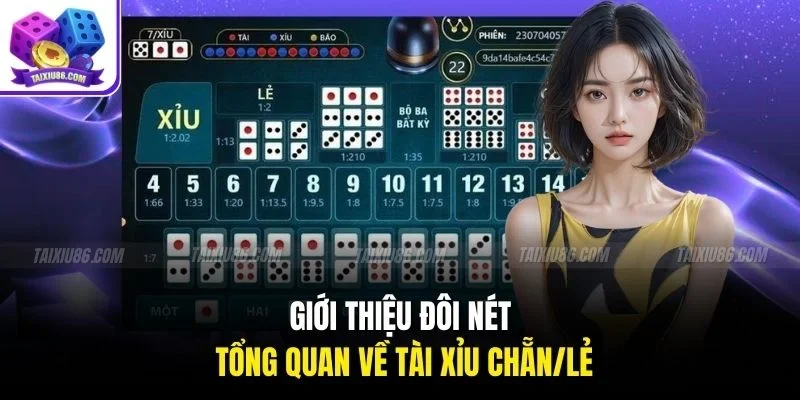 Giới thiệu đôi nét tổng quan về tài xỉu chẵn/lẻ