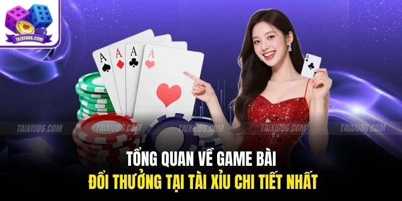 Tổng quan về game bài đổi thưởng tại Tài Xỉu chi tiết nhất